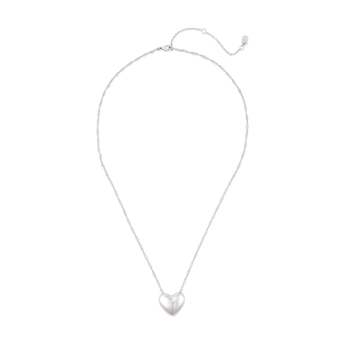 Puffy Heart Necklace