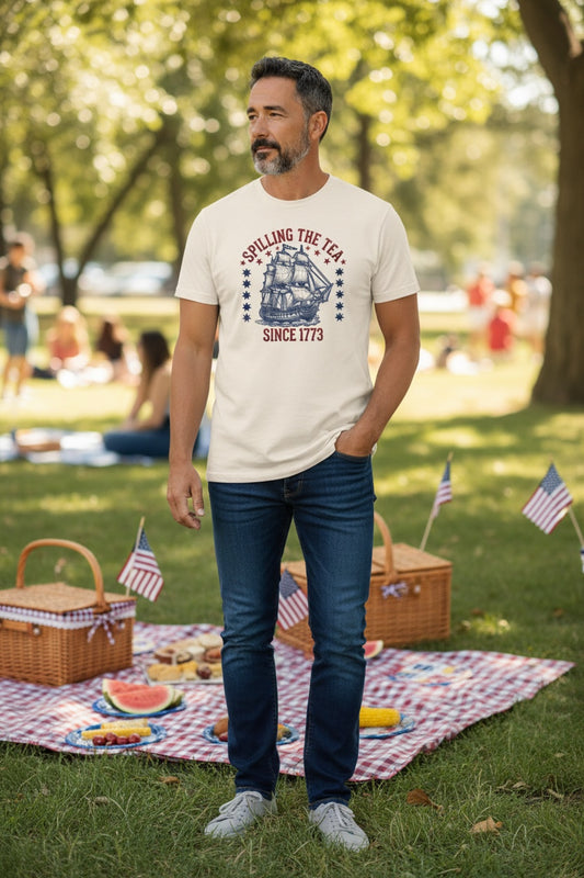 Spilling the Tea Since 1773 Tee