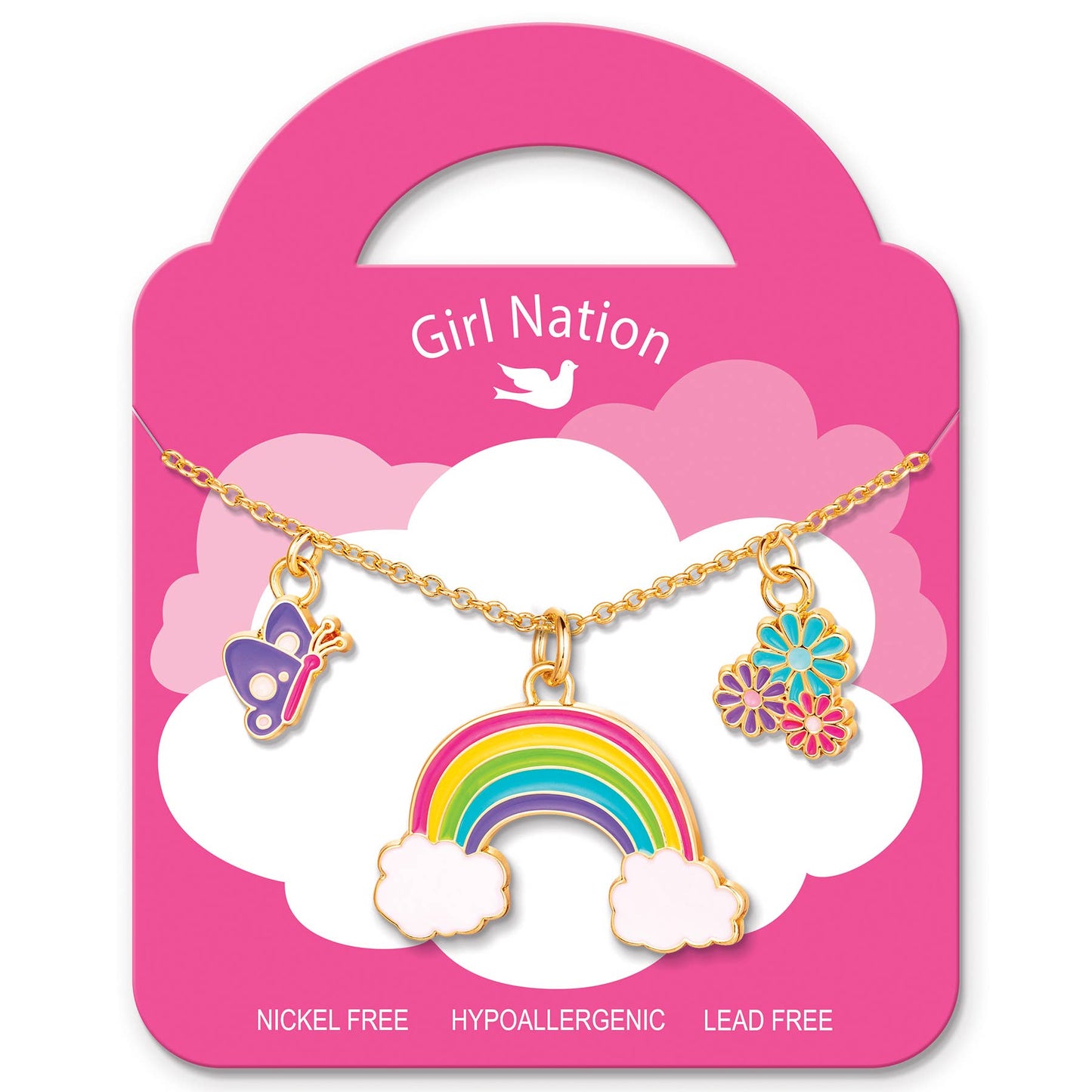 Whimsy Necklace- Rainbow