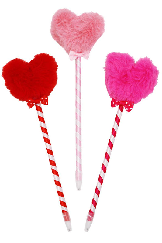 Fur Heart Pen