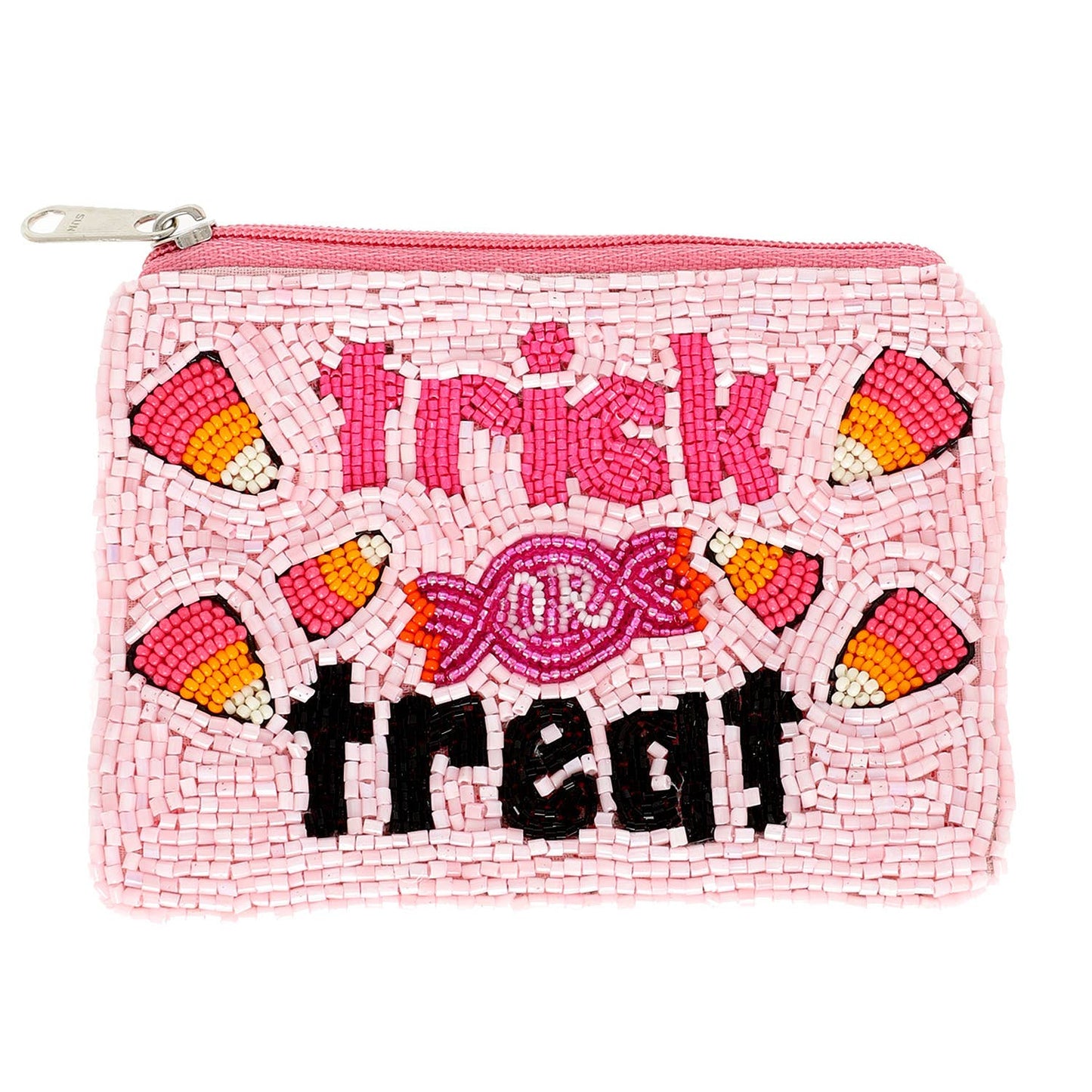 Trick or Treat Seed Bead Coin Bag