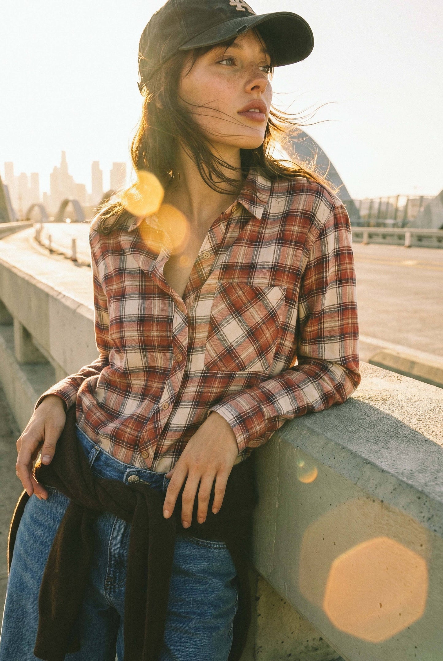ROSEWOOD PLAID FLANNEL SHIRT