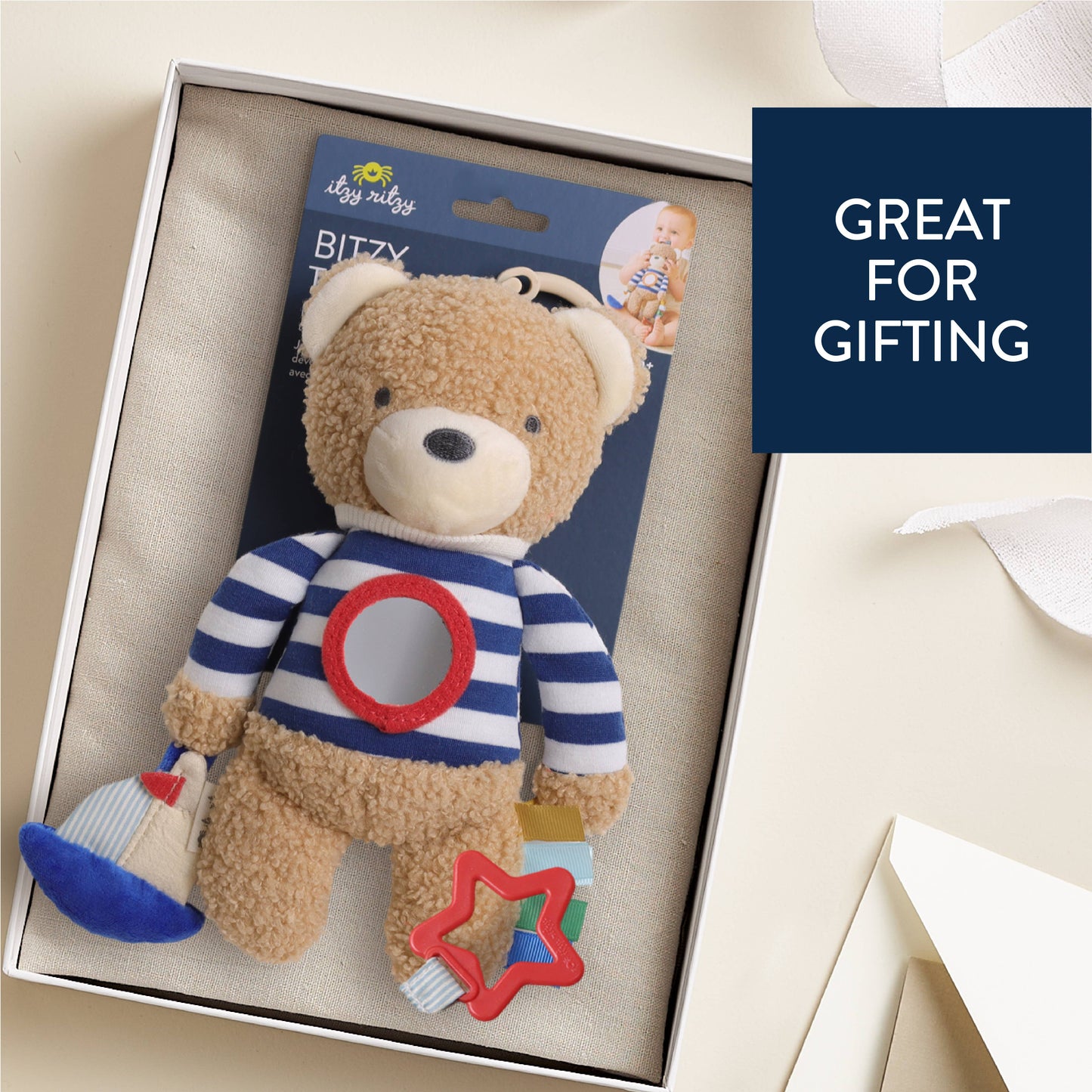 Bitzy Traveler™ Nautical Bear