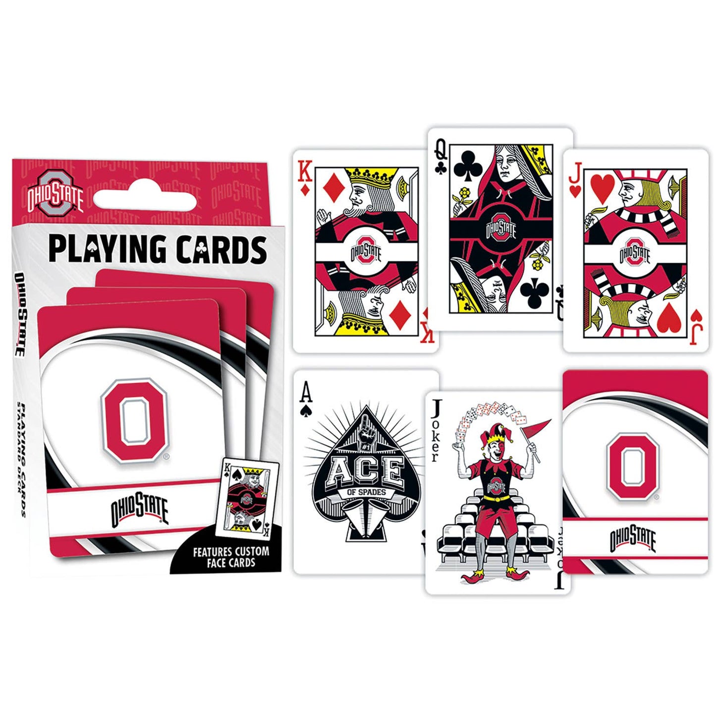 Ohio State Buckeyes Playing Cards