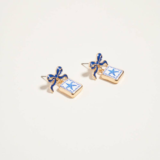 Starfish - Coastal Beach Earrings