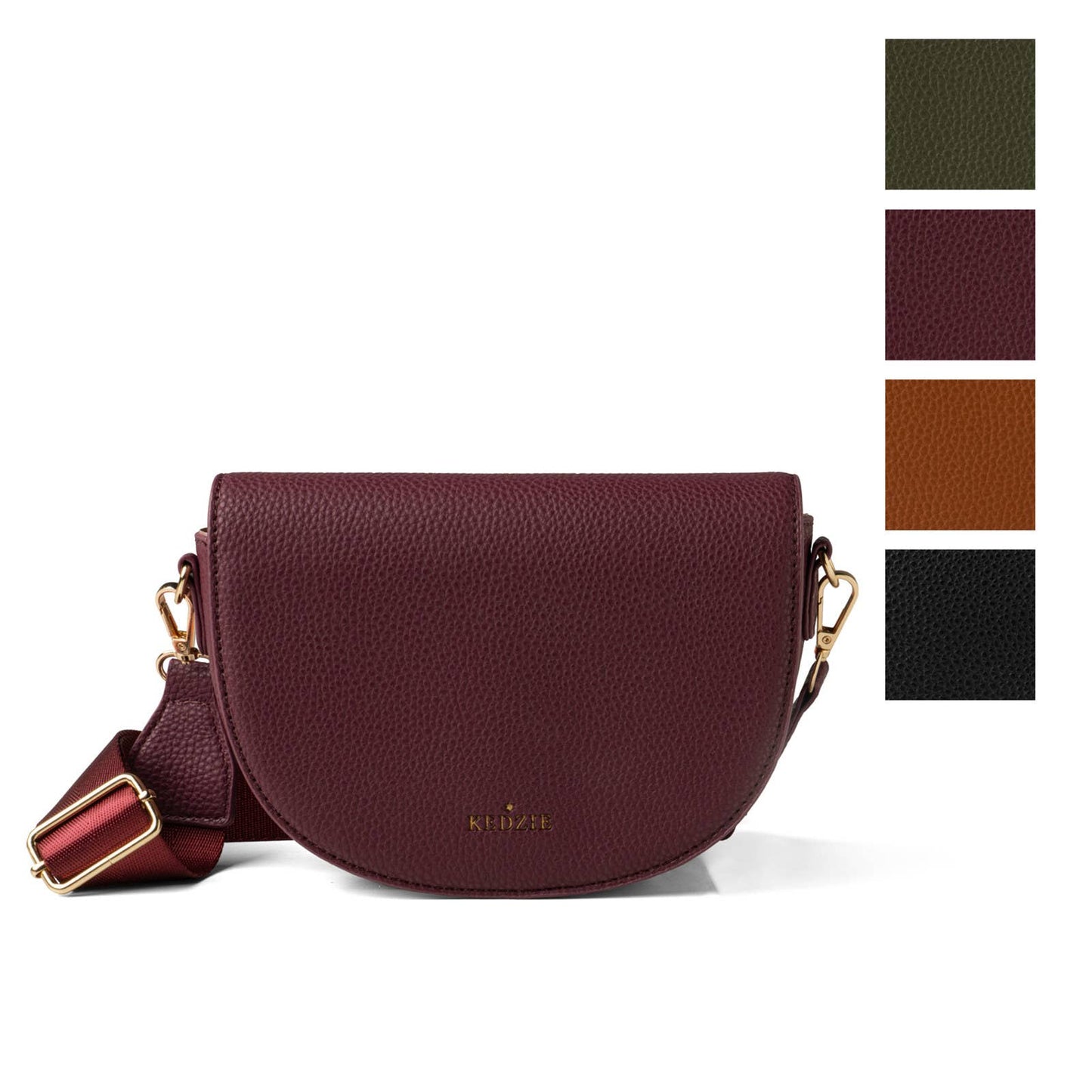 Kedzie - Luna Crossbody - Oxblood