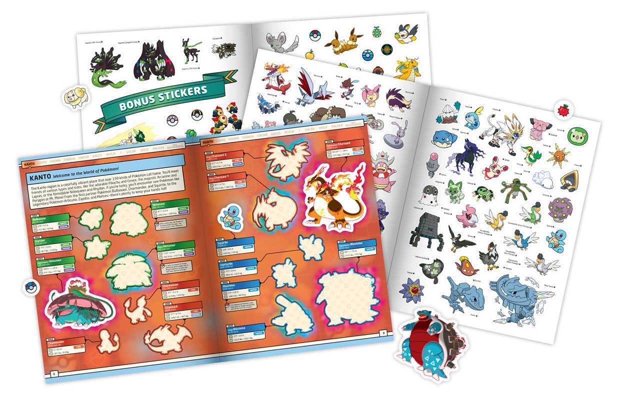Pokémon Epic Sticker Collection
