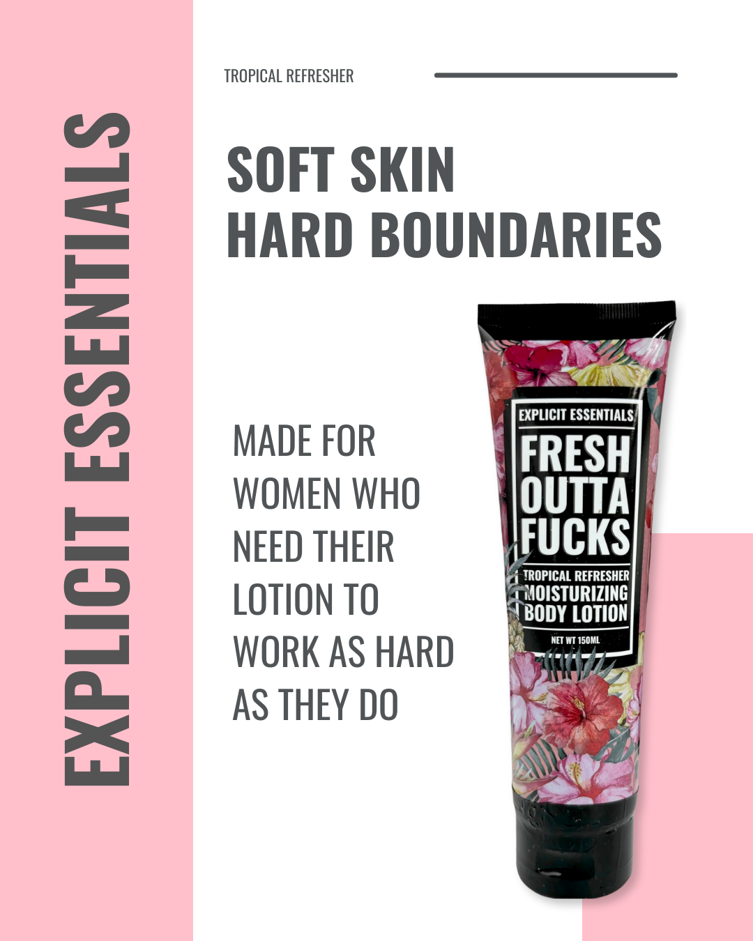 Fresh Out Of Fucks Lotion