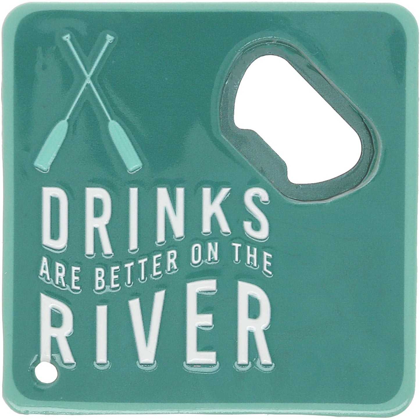 River - Magnetic Bottle Opener Coaster
