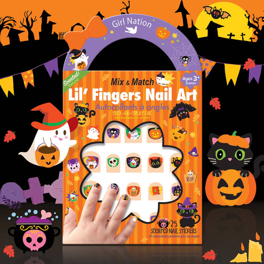 Halloween Lil' Fingers Nail Stickers