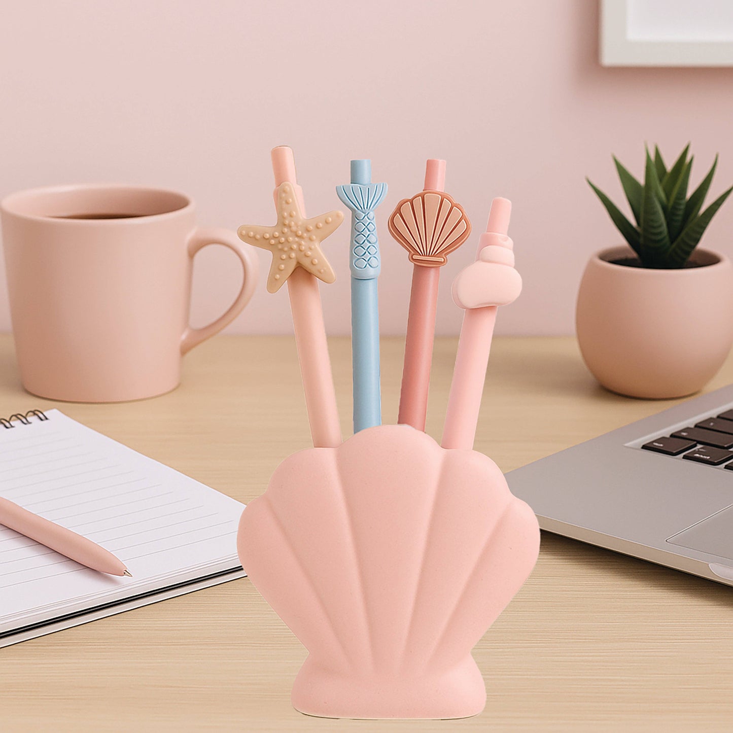Mermaid Icon Pens 4 Pack Set