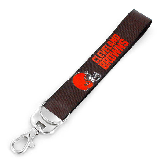 NFL Cleveland Browns Deluxe Wristlet Keychain