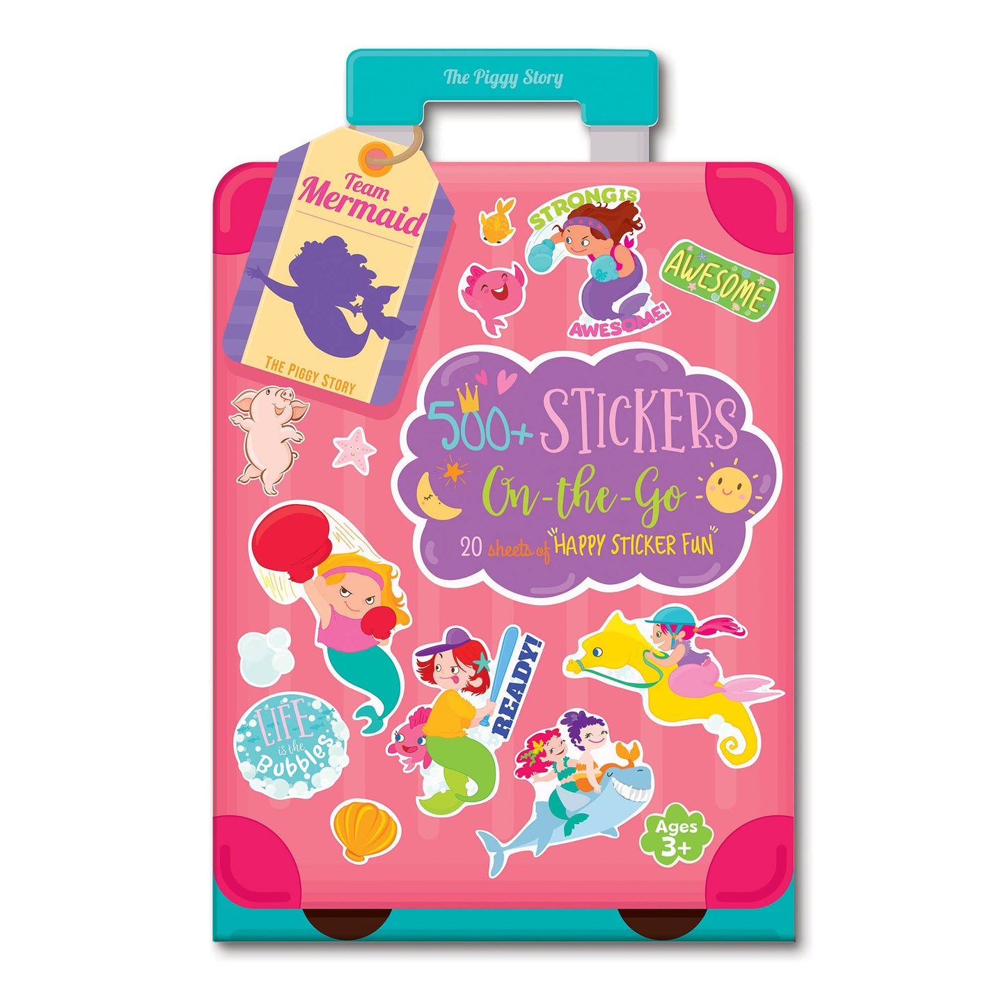 500+ Stickers On-the-Go - Team Mermaid