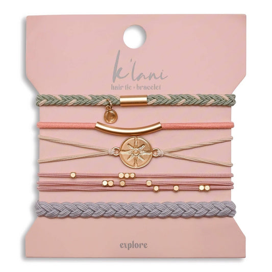 Explore -  Hair Tie Bracelets