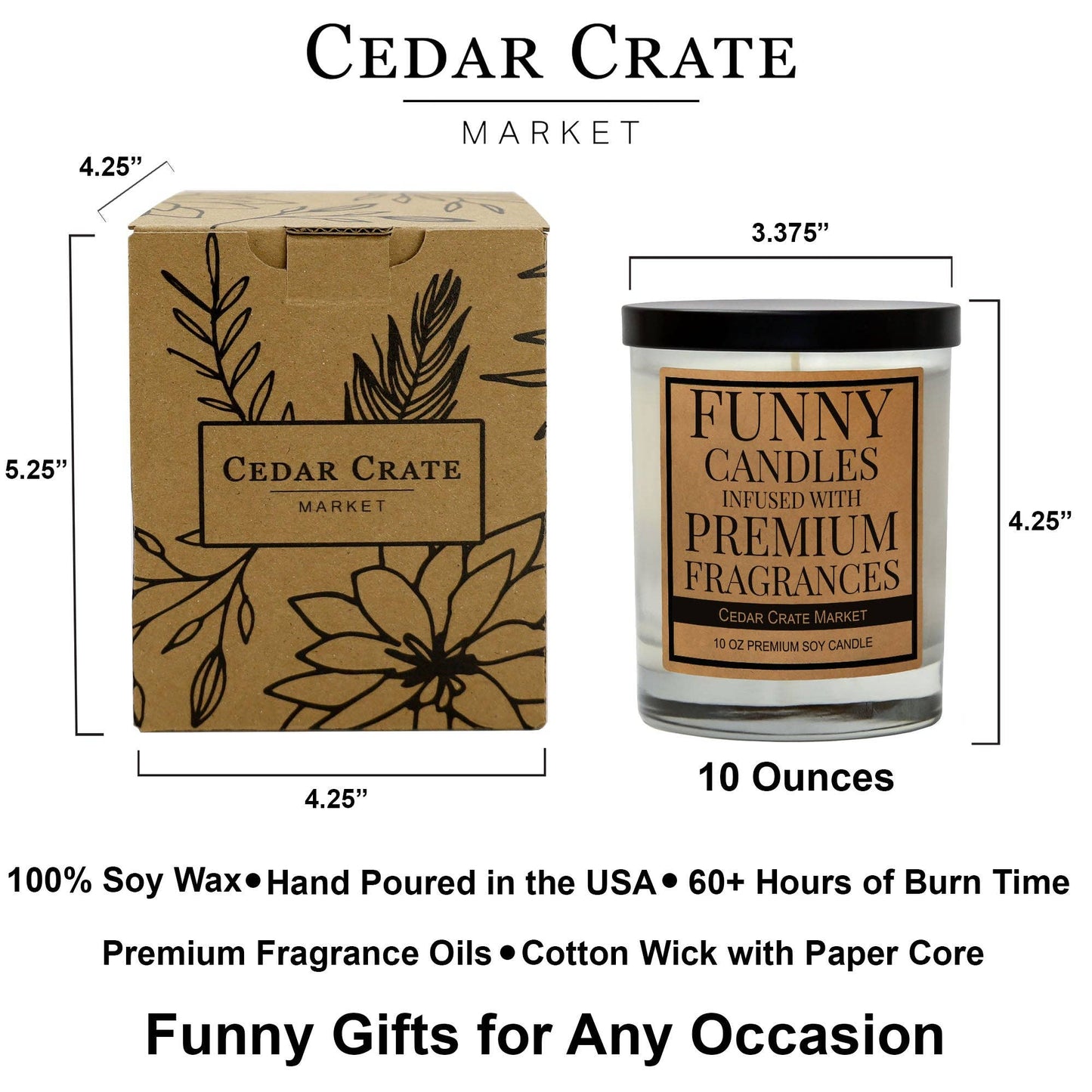 I Love You More Than Pumpkin Spice Color Candle