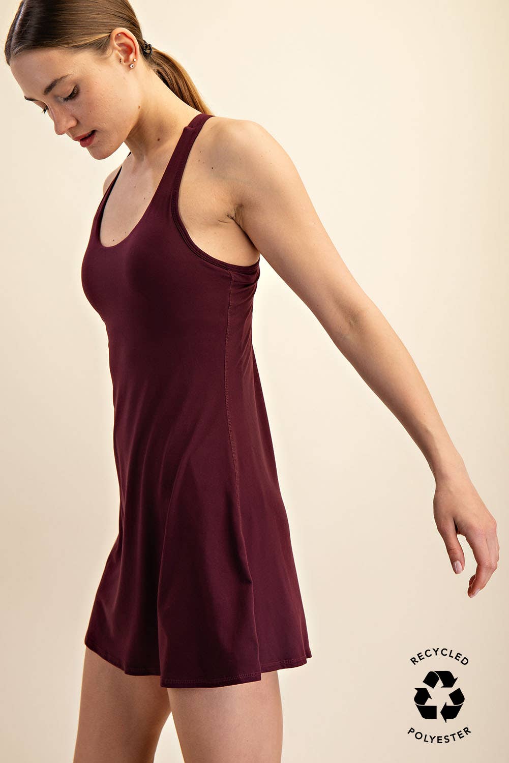 Flamingo Pink - Tennis Dress Romper