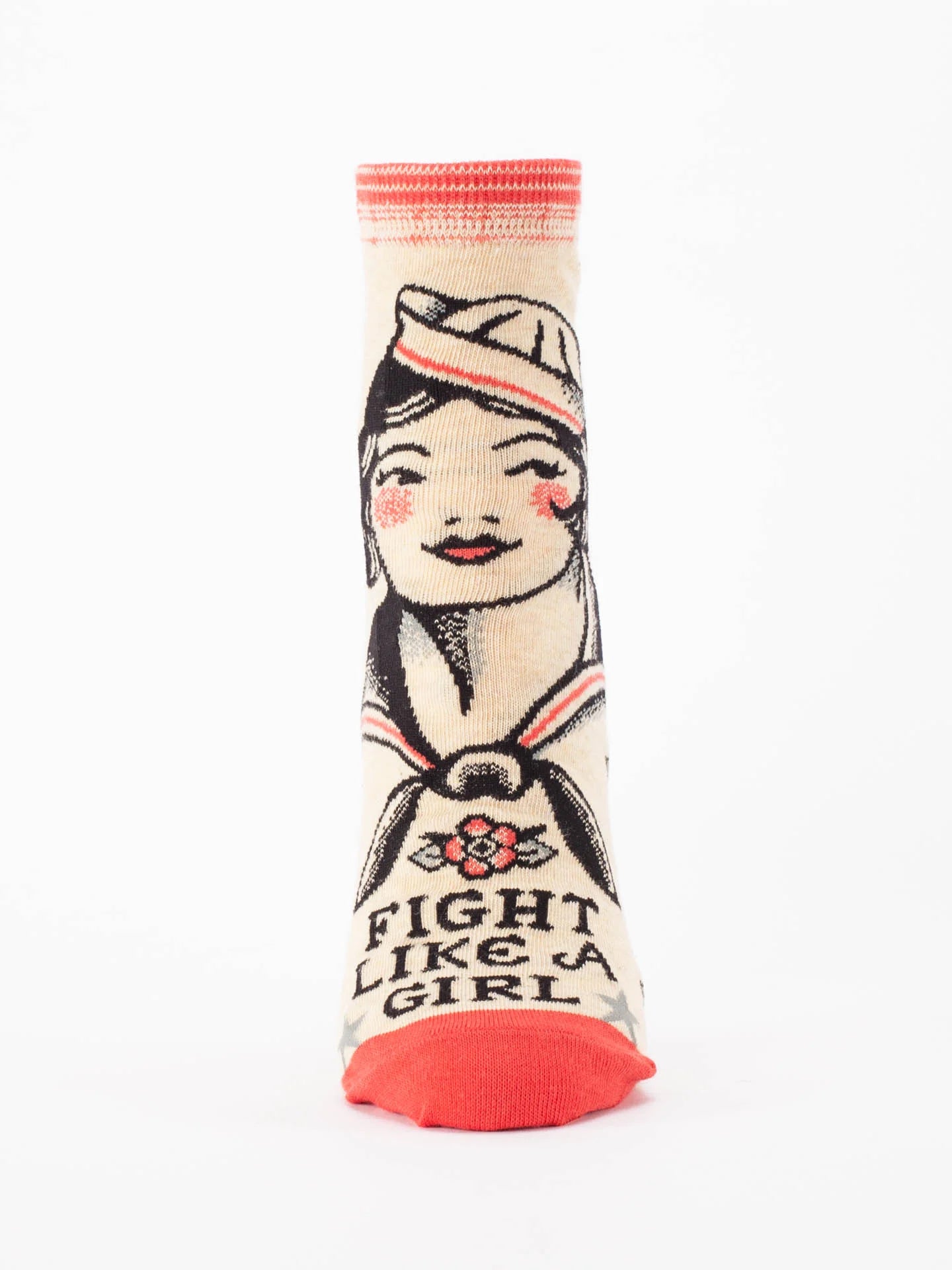 Fight Like A Girl Ankle Socks