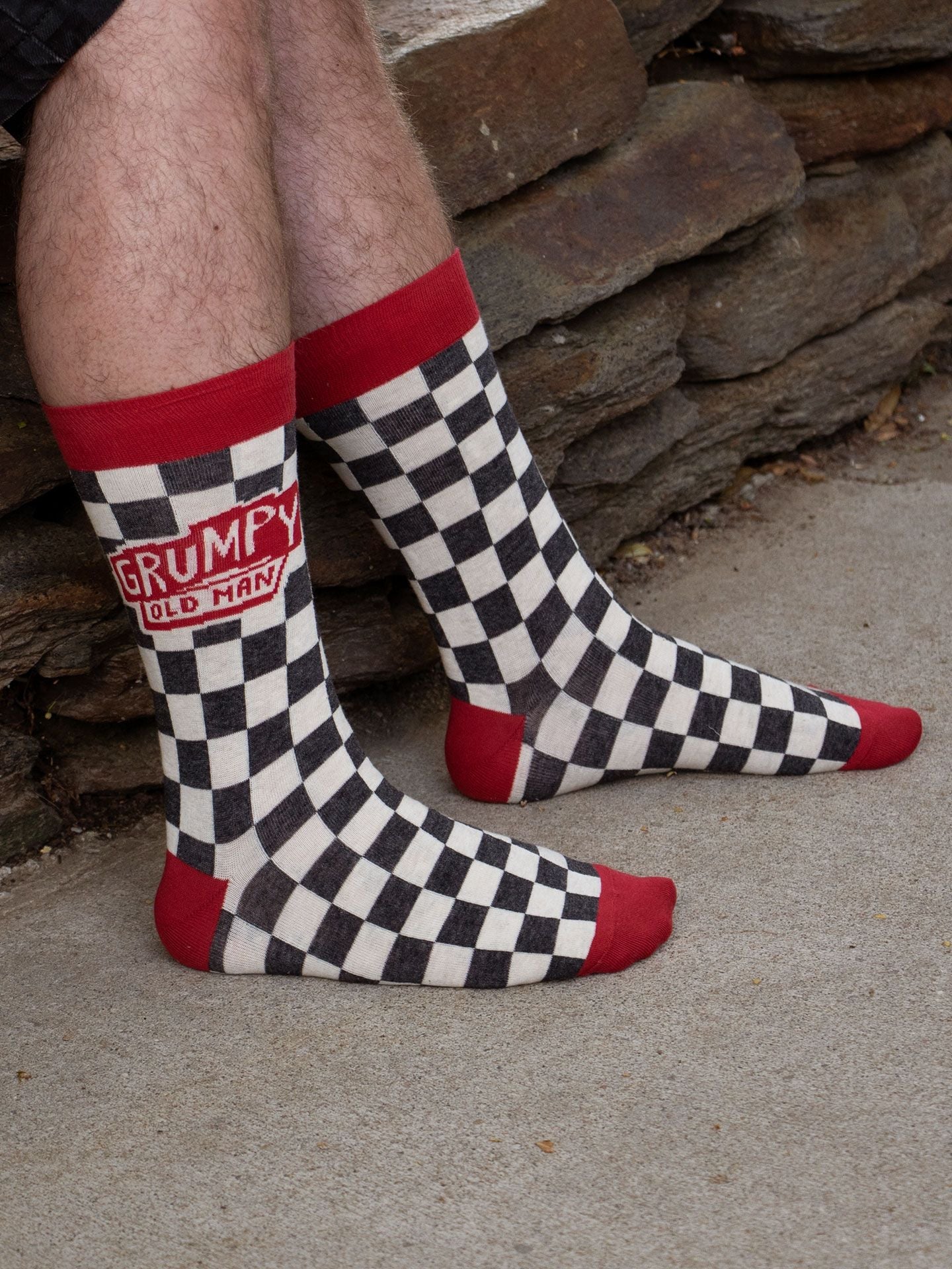 Grumpy Old Man - Unisex Crew Socks
