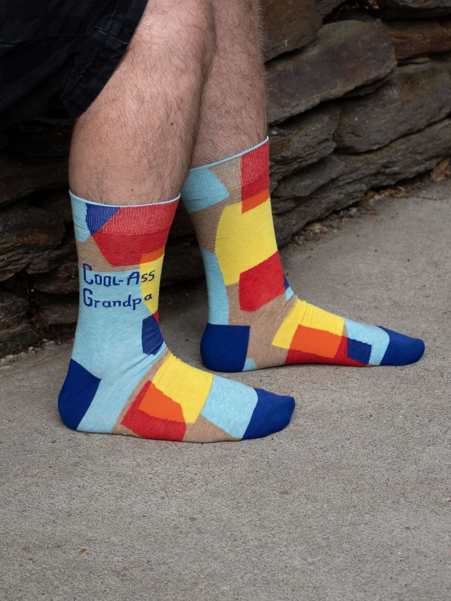 Cool Ass Grandpa - Unisex Crew Socks