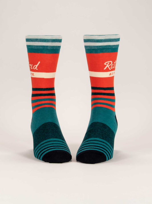 Retired As Fuck - Unisex Crew Socks