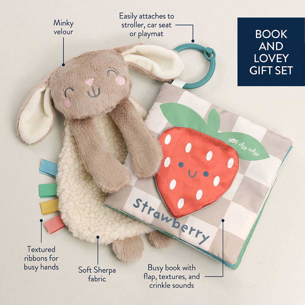 Bunny Itzy Learn & Snuggle Gift Set
