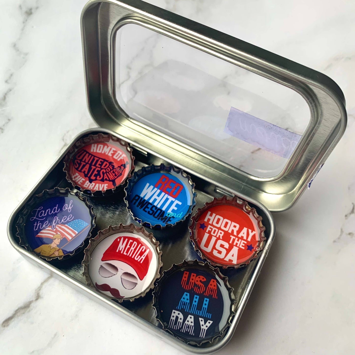 'Merica Americana Magnets - Handmade & Eco-friendly