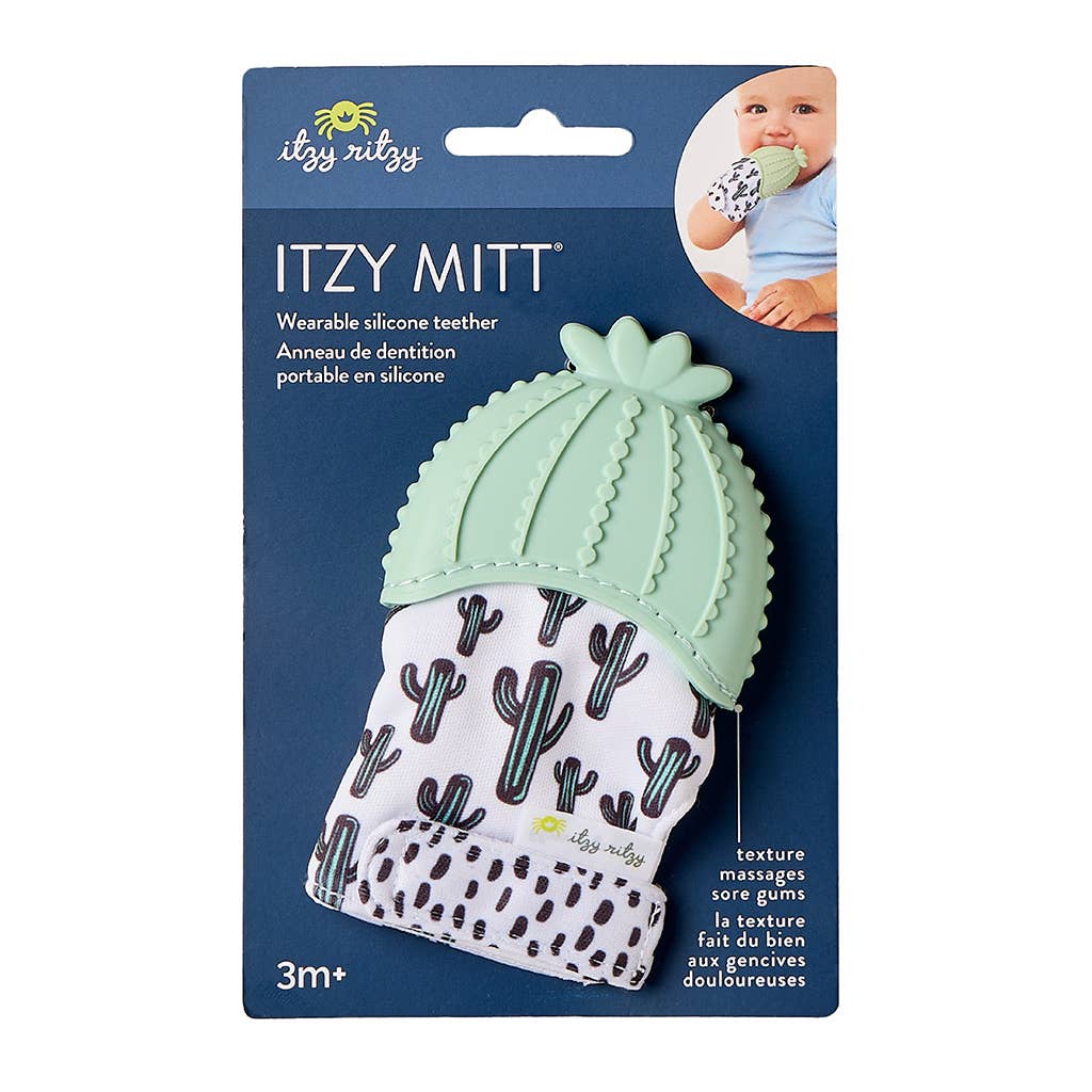 Itzy Mitt™ Teething Mitts: Highland Cow