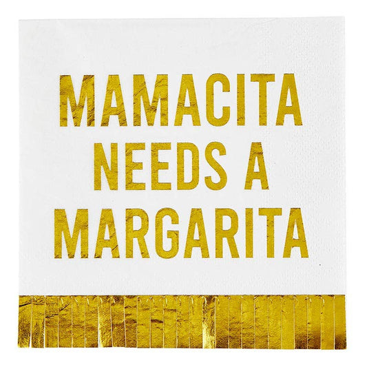 Mamacita Needs a Margarita Cocktail Napkins