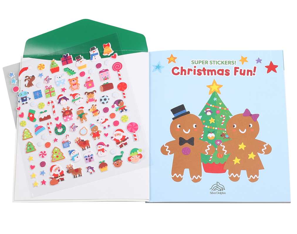 Christmas Super Puffy Sticker Book