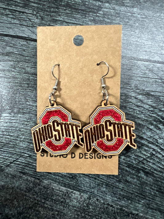 EARRINGS - OHIO STATE