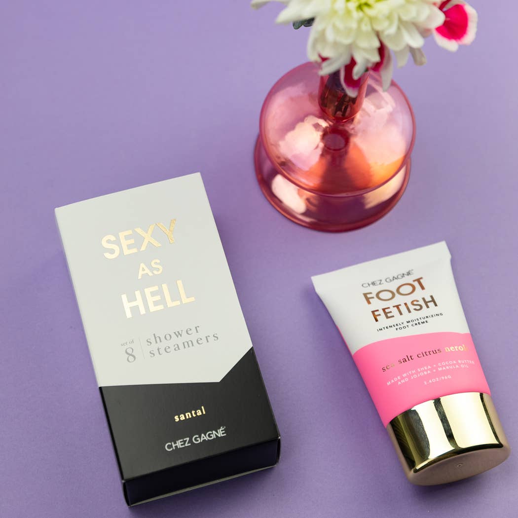 Foot Fetish -Foot Crème - Sea Salt Citrus + Neroli - 3.4oz