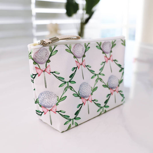 Golf Cosmetic Pouch Bag