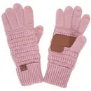 C.C Knitted Touch Screen Gloves