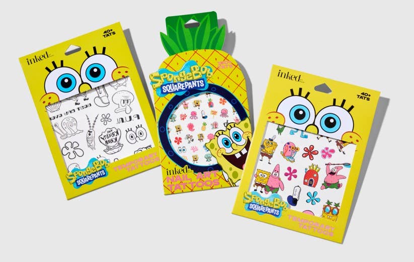 Spongebob: F.U.N Tattoos