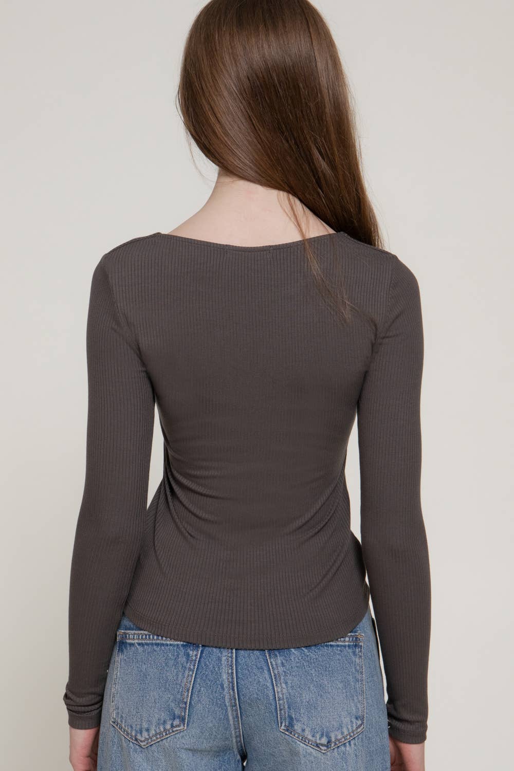 Long Sleeve Double Layer Tee