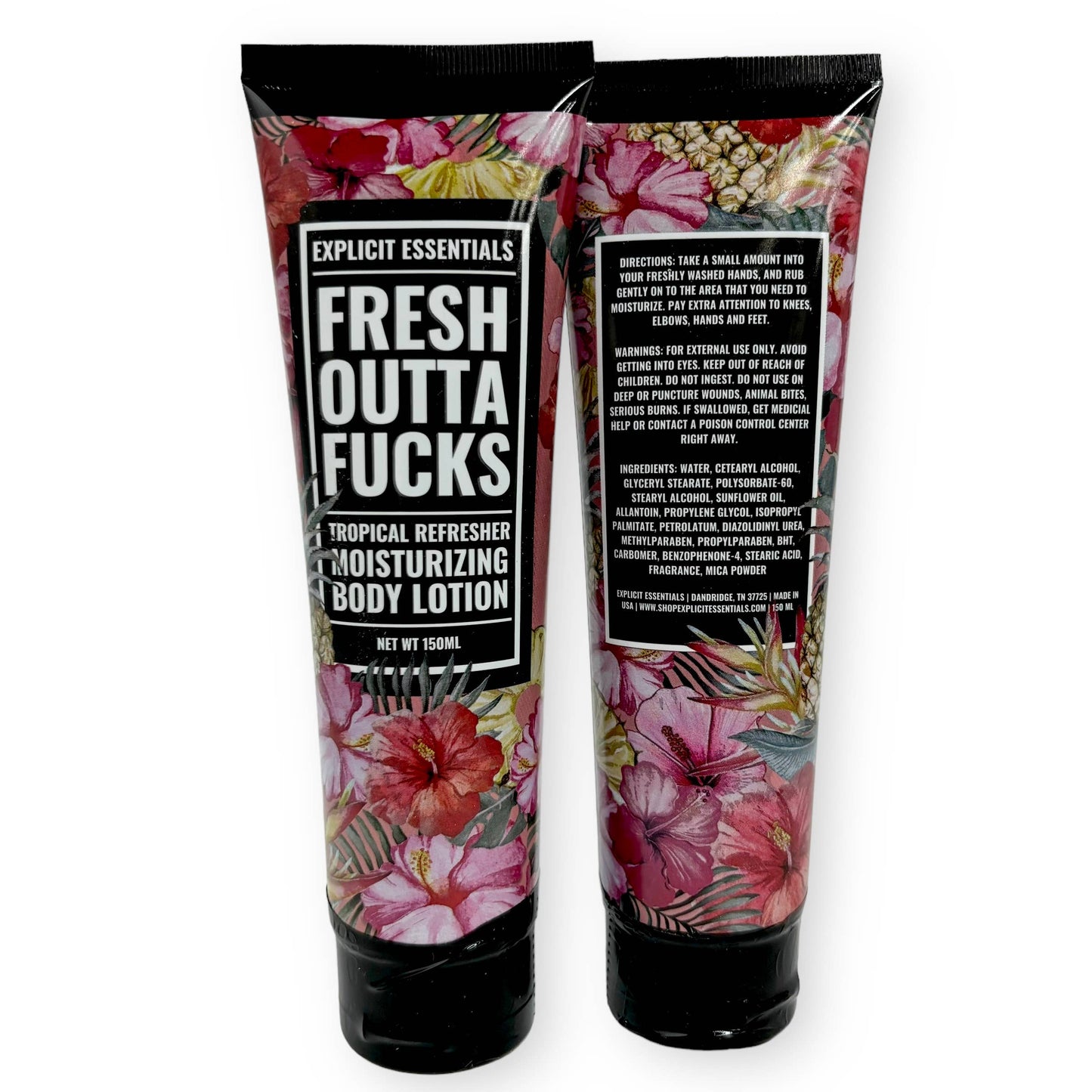 Fresh Out Of Fucks Lotion