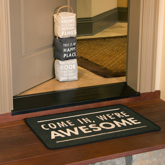 Happy Place - 5" x 6" Door Stopper