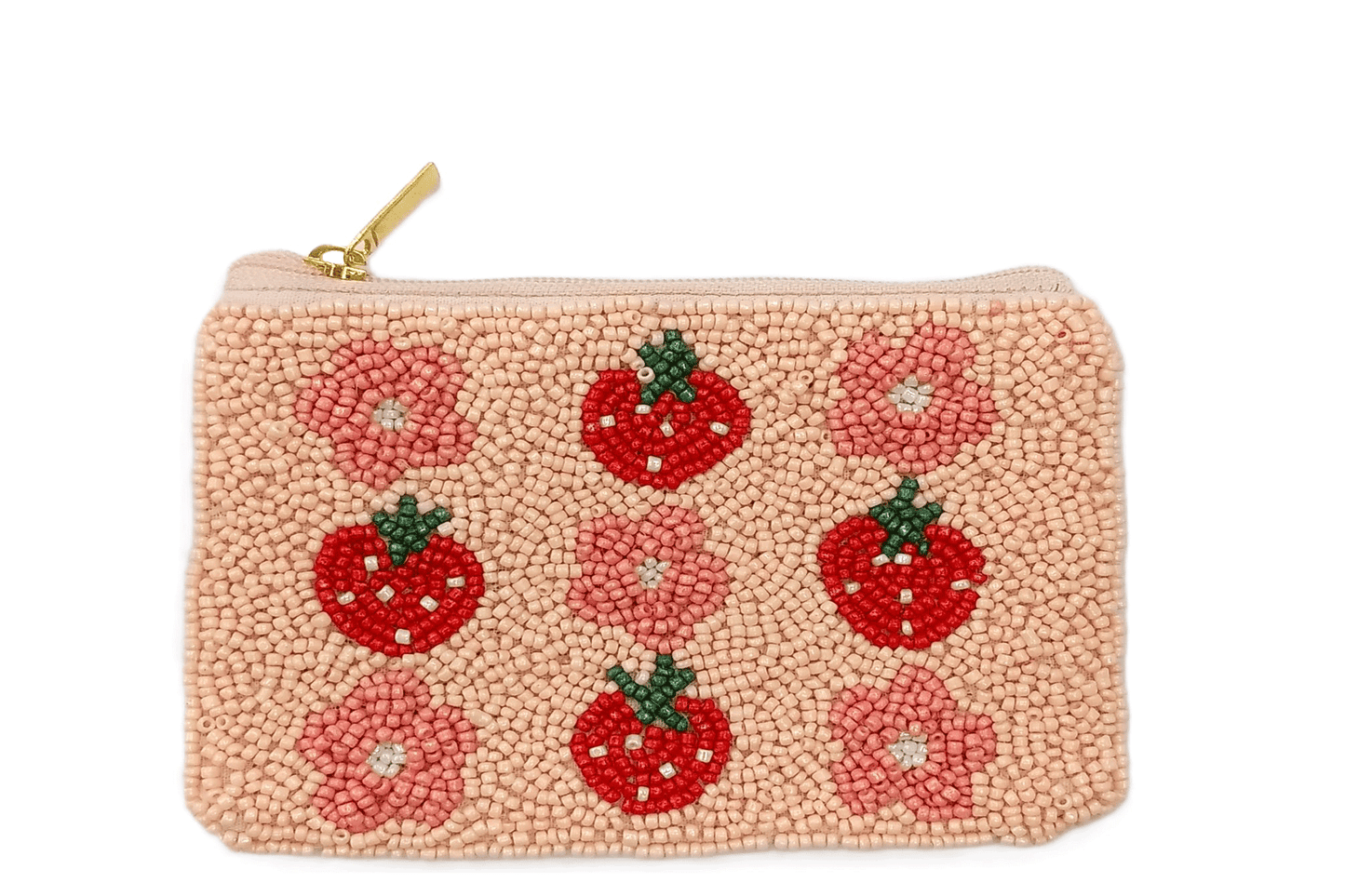 Berries Beaded Coin Purse