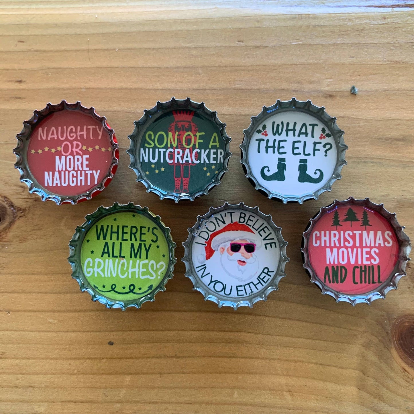 Snarky Christmas Magnets