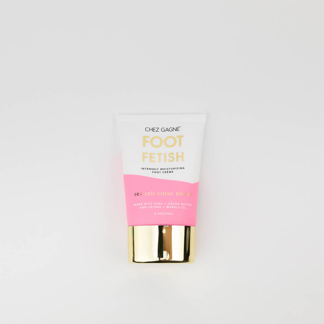 Foot Fetish -Foot Crème - Sea Salt Citrus + Neroli - 3.4oz