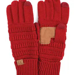C.C Knitted Touch Screen Gloves