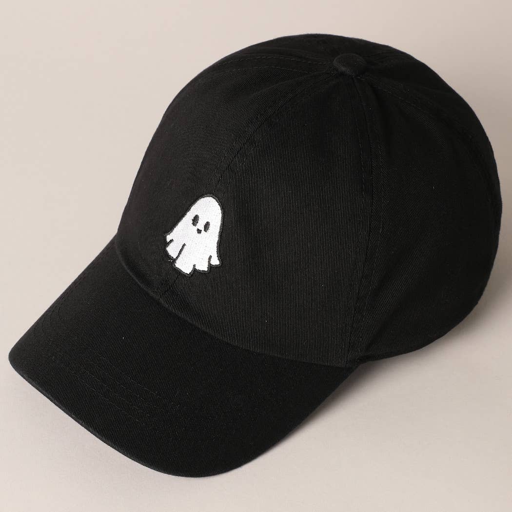 Ghost Baseball Cap