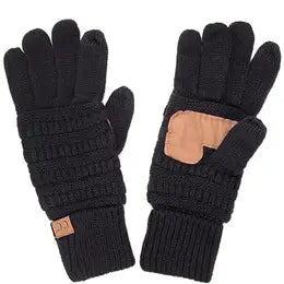 C.C Knitted Touch Screen Gloves
