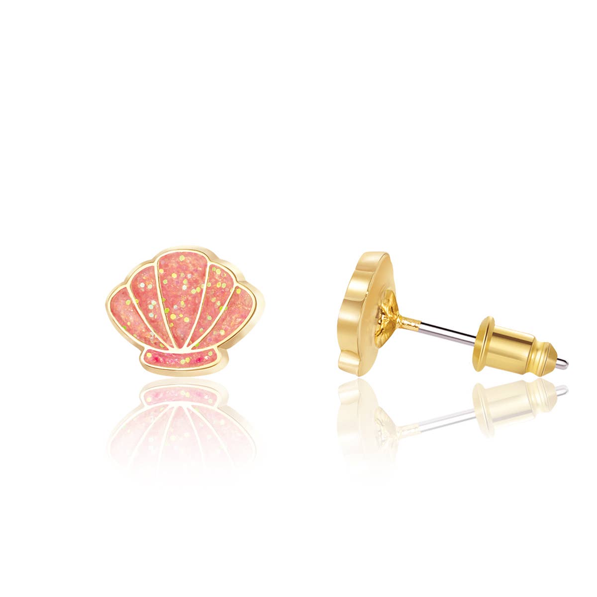 Shell Stud Earrings