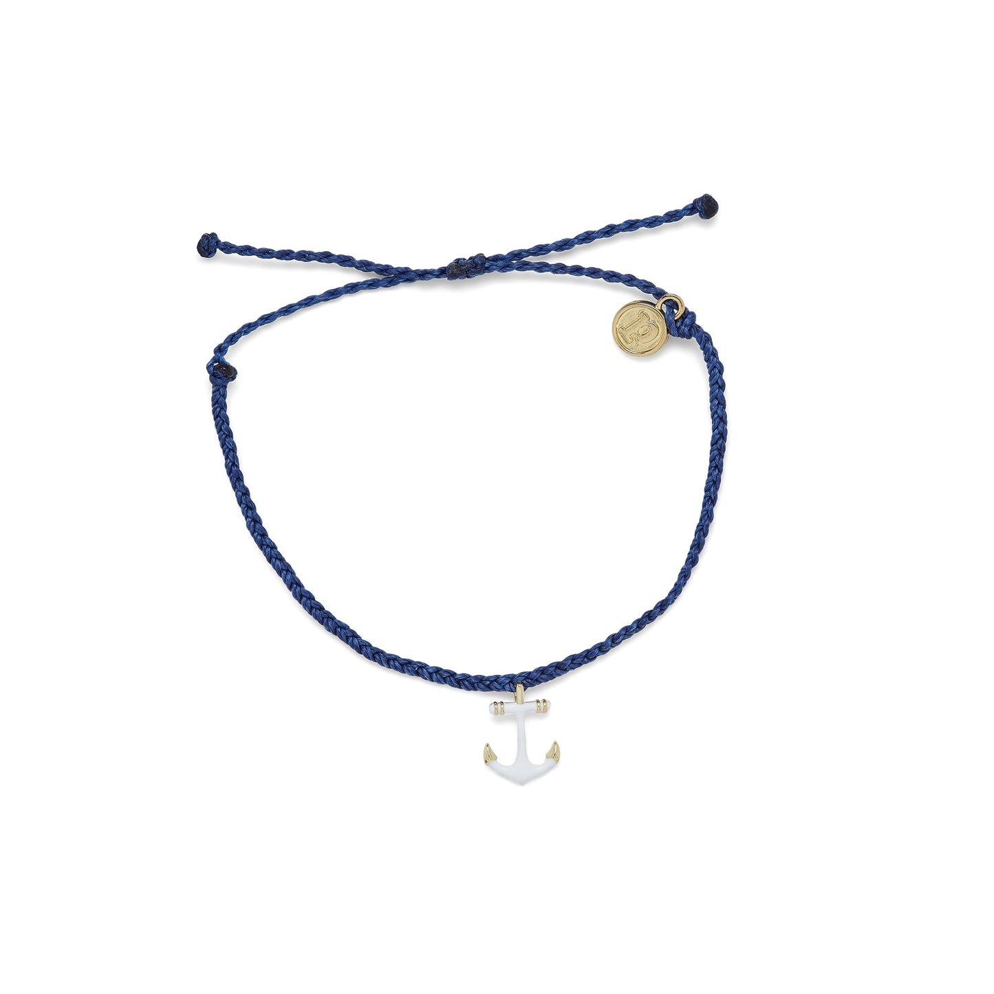 Navy Anchors Away Bracelet