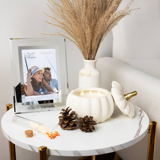 Pumpkin -  Reveal Triple Wick Candle + Matches