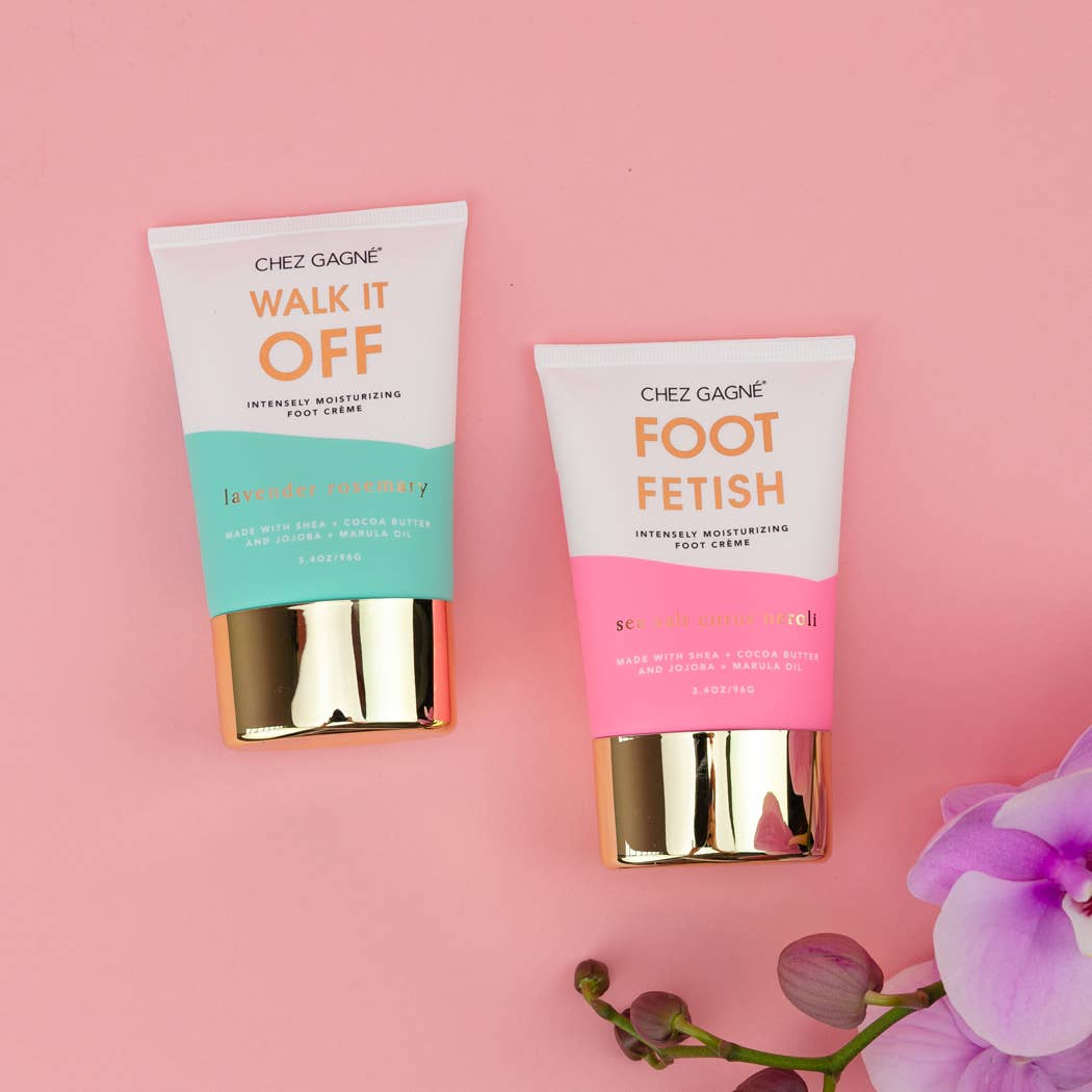 Foot Fetish -Foot Crème - Sea Salt Citrus + Neroli - 3.4oz