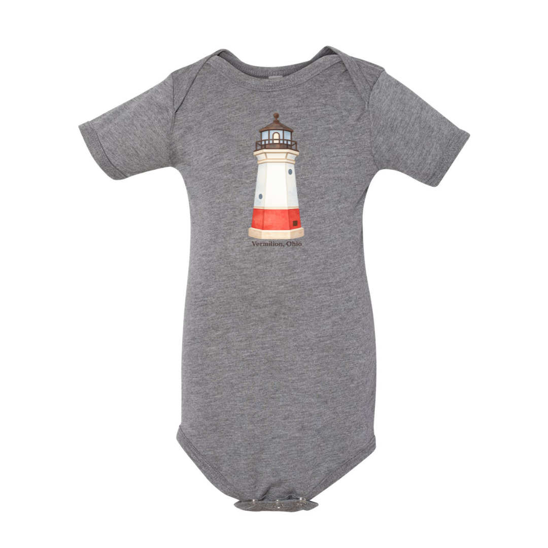 Vermilion Lighthouse Onesie