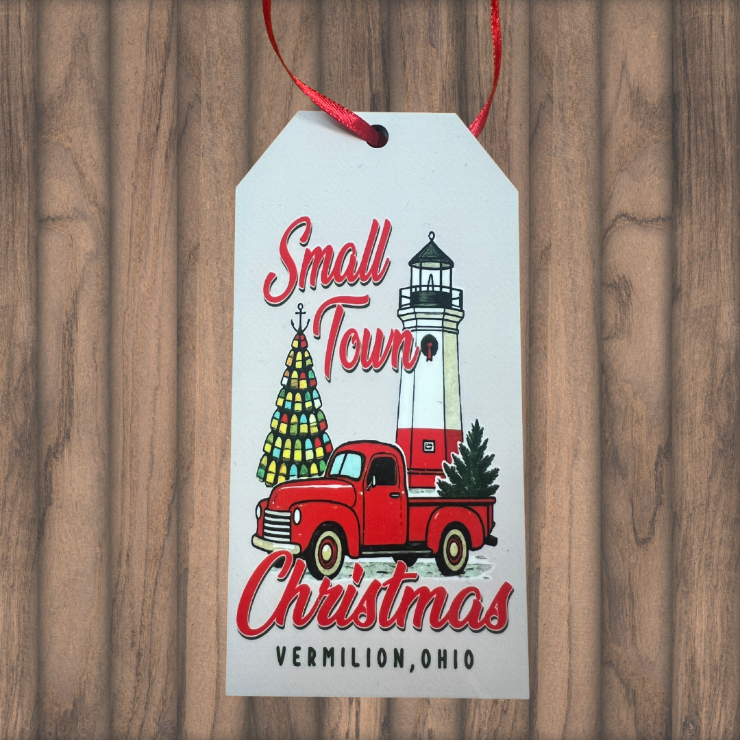 Small Town Vermilion Christmas Ornament