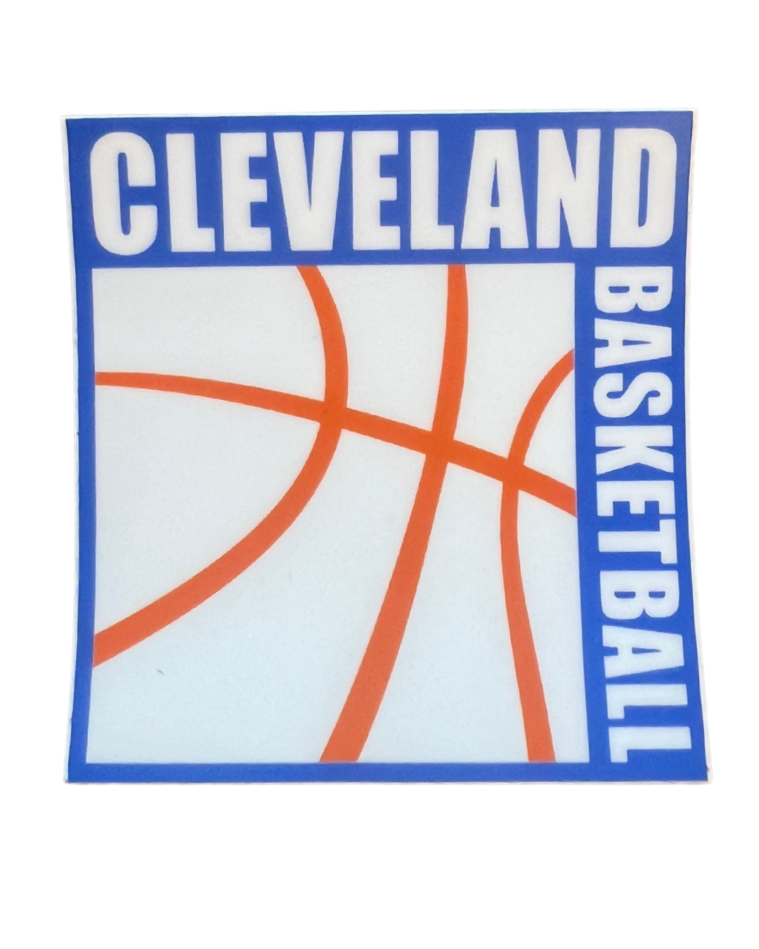 Cleveland Basketball Sticker - Mistakes on the Lake